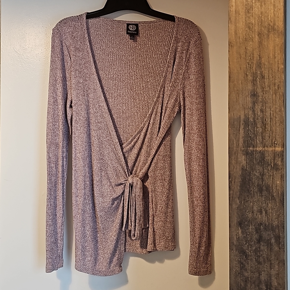 Wrap sweater